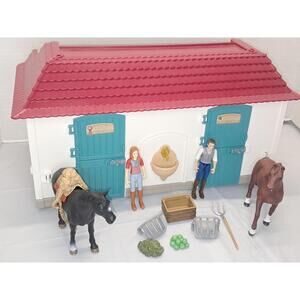 Schleich Barn Horses People And More T112